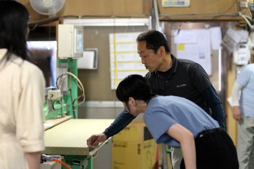 日本の伝統「畳」を使った小物づくり