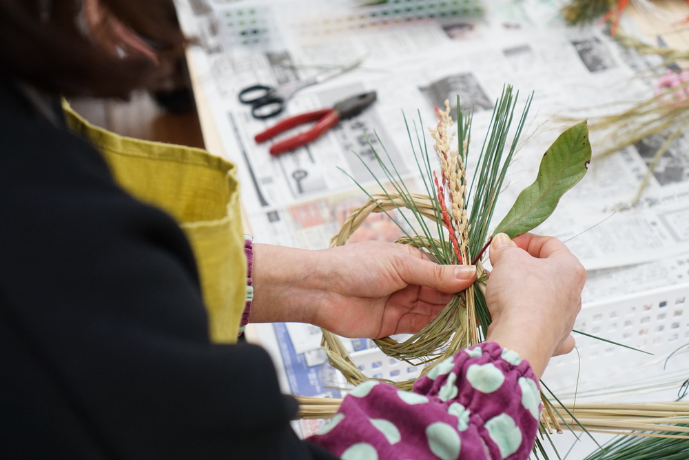 【受付中！】しめ縄づくり体験